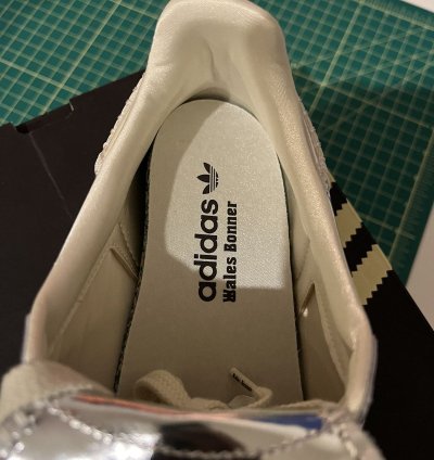 New Sz 11 Wales Bonner Adidas Silver Samba