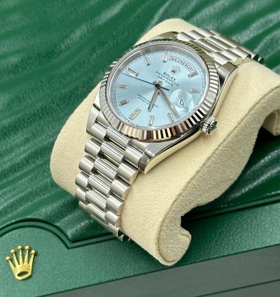 Rolex Day-date 40 228236a Ice Blue