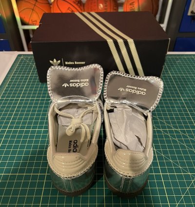 New Sz 11 Wales Bonner Adidas Silver Samba