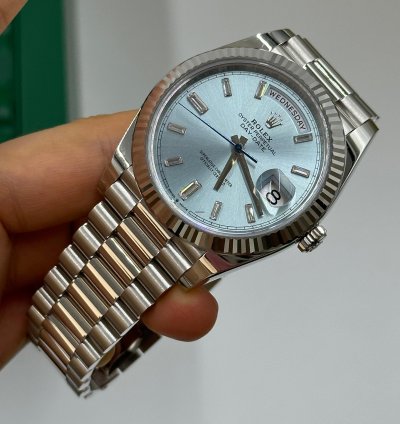 Rolex Day-date 40 228236a Ice Blue
