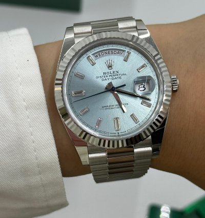 Rolex Day-date 40 228236a Ice Blue