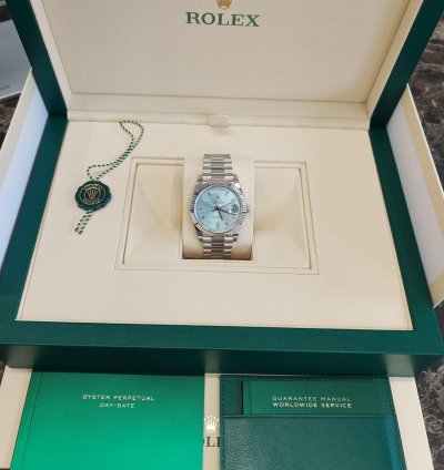 Rolex Day-date 40 228236a Ice Blue