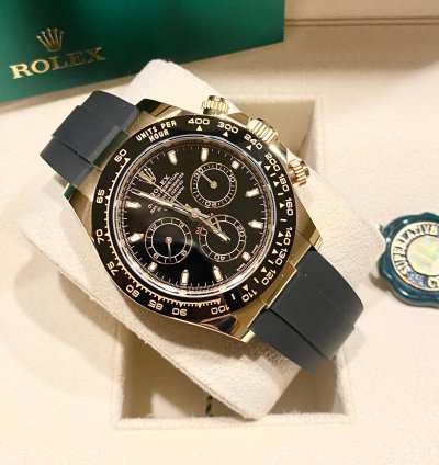 Rolex Daytona Black Dial Unworn Full Set 116518ln