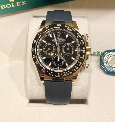Rolex Daytona Black Dial Unworn Full Set 116518ln
