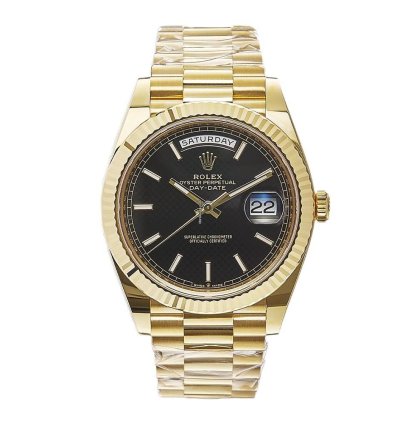 Rolex Day-date 40 228238 18k Yellow Gold Black Index Dial 40 Mm