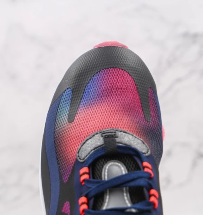 Nike Womens Air Max 270 React Se Midnight Navy Crimson Pink Black