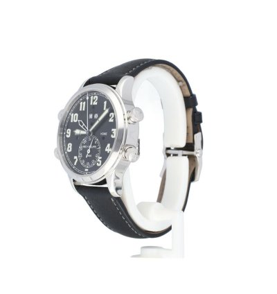 Patek Philippe Grand Complications Alarm Travel Time Platinum Black Leather 21 Vat Deductible