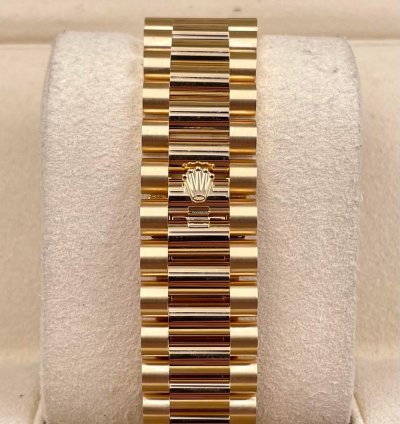 Rolex Day-date 40 228238 40mm Yellow Gold Black Baguette Dial Unworn 2023