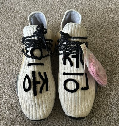 Pharrell Adidas Human Race Nmd Cream Size 13