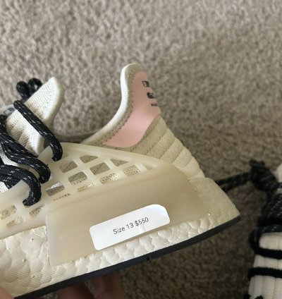 Pharrell Adidas Human Race Nmd Cream Size 13