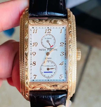 Patek Philippe Grand Complications Specially Carved Version Grand Complications Tourbillon 30x51mm 5101 100r-001