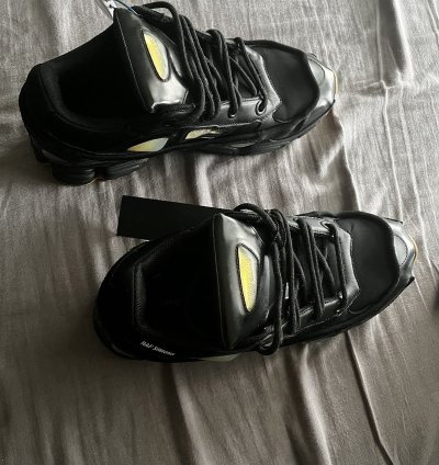 Raf Simons Adidas Ozweego Bunny Black