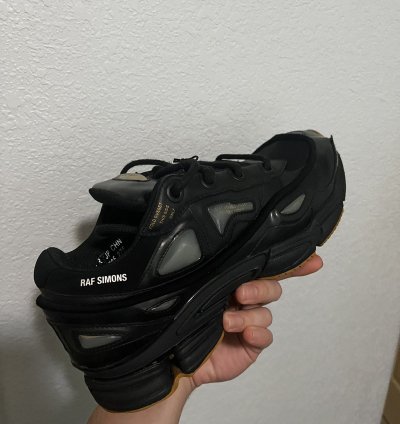 Raf Simons Adidas Ozweego Bunny Black