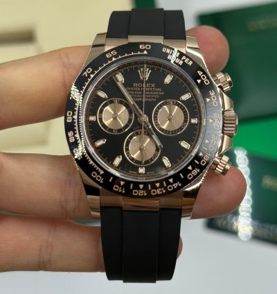 Rolex Daytona Black Oysterflex