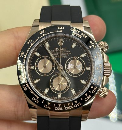 Rolex Daytona Black Oysterflex