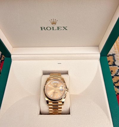 Rolex Day-date 40 228238 Automatic 2022 Yellow Gold Like New Unworn