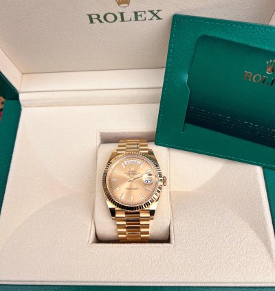 Rolex Day-date 40 228238 Automatic 2022 Yellow Gold Like New Unworn