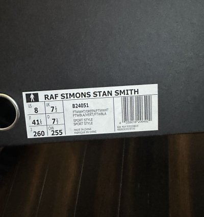 Raf Simons Stan Smiths