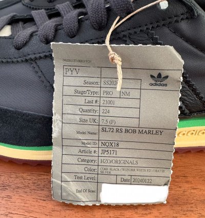 Rare Bob Marley One Love Sl-72 Pro Sample