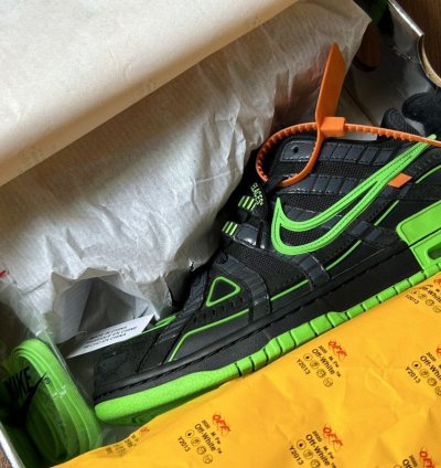 Rubber Dunk green Strike Virgil Abloh