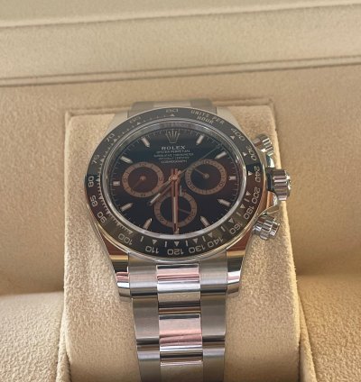Rolex Daytona Black Stainless Steel Daytona