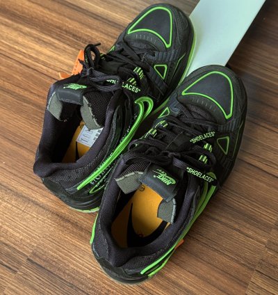 Rubber Dunk green Strike Virgil Abloh
