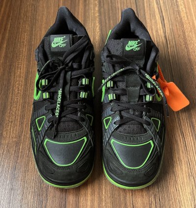 Rubber Dunk green Strike Virgil Abloh