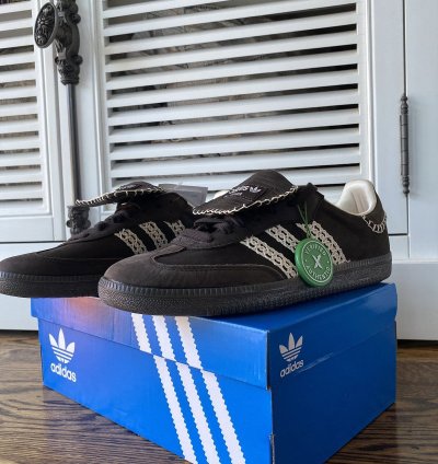 Rare Wales Bonner Adidas Samba Core Black