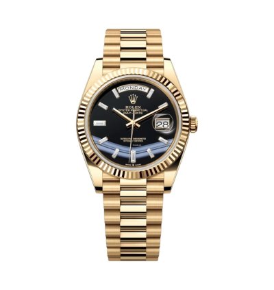Rolex Day-date 40 228238 Black Onyx Dial Unworn Full Set