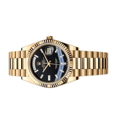 Rolex Day-date 40 228238 Black Onyx Dial Unworn Full Set