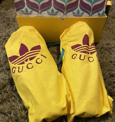 Red Velvet Suede Gucci Adidas Gazelle