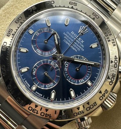 Rolex Daytona Blue Dial Unworn