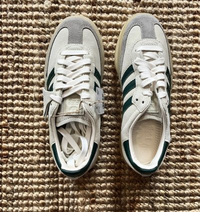 Ronnie Fieg Clarks 8th Street Samba Chalk White