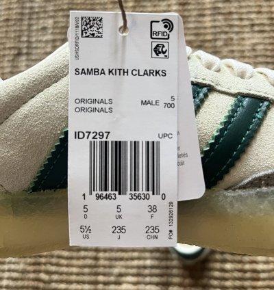 Ronnie Fieg Clarks 8th Street Samba Chalk White