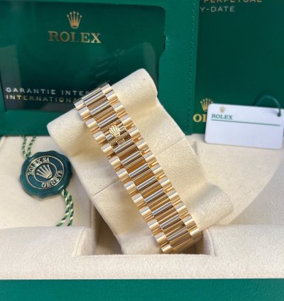Rolex Day-date 40 228238 Day-date 40mm 18k Yellow Gold President White Roman Dial