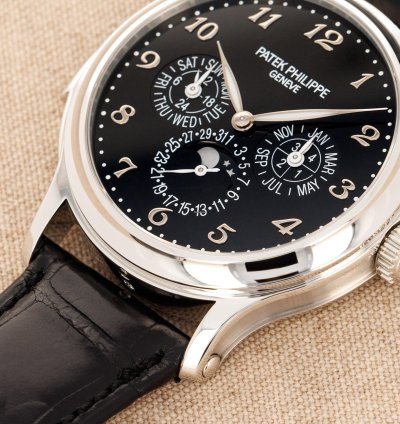 Patek Philippe Minute Repeater Perpetual Calendar Platinum Perpetual Calendar Minute Repeater Watch Ref 5374