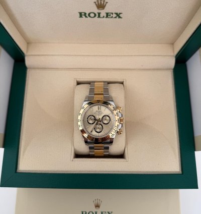 Rolex Daytona Brand New 2024 Rolex Daytona Steel Gold - Full Set - Unworn