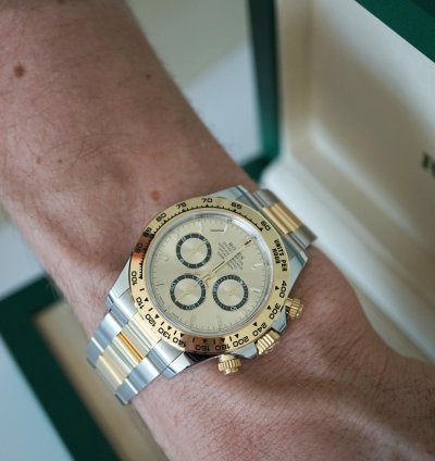 Rolex Daytona Brand New 2024 Rolex Daytona Steel Gold - Full Set - Unworn