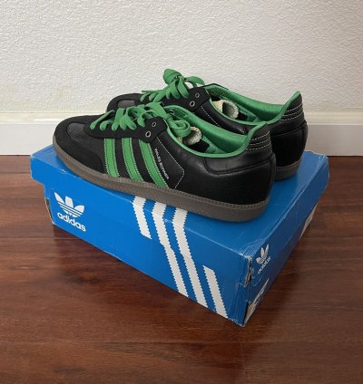 Samba Collegiate Black Green