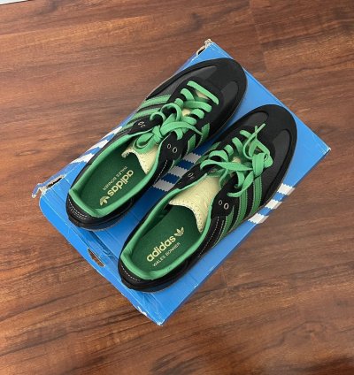 Samba Collegiate Black Green