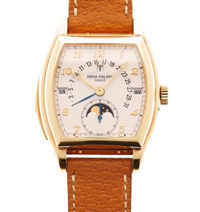 Patek Philippe Minute Repeater Perpetual Calendar Yellow Gold Perpetual Calendar Minute Repeater Ref 5013