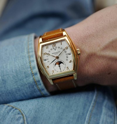 Patek Philippe Minute Repeater Perpetual Calendar Yellow Gold Perpetual Calendar Minute Repeater Ref 5013