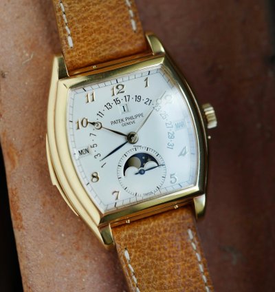 Patek Philippe Minute Repeater Perpetual Calendar Yellow Gold Perpetual Calendar Minute Repeater Ref 5013