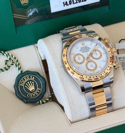 Rolex Daytona Brand New 2025 Unworn Complete Set - 126503 White Dial