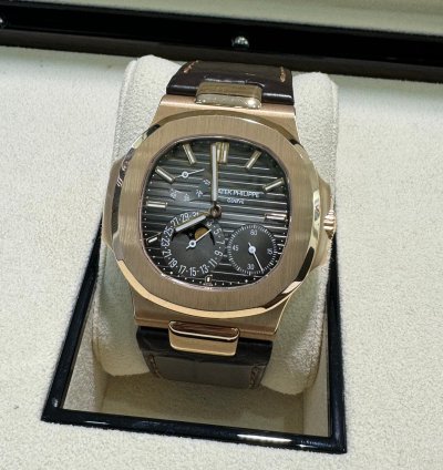 Patek Philippe Nautilus 18ct Rose Gold