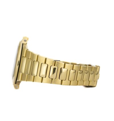 Patek Philippe Nautilus 18ct Yellowgold Blue Dial Ref 3800 001
