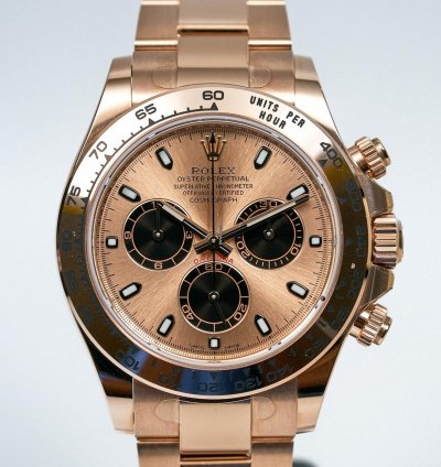 Rolex Daytona Brand New Unworn Rose Dial Cheapest Worldwide