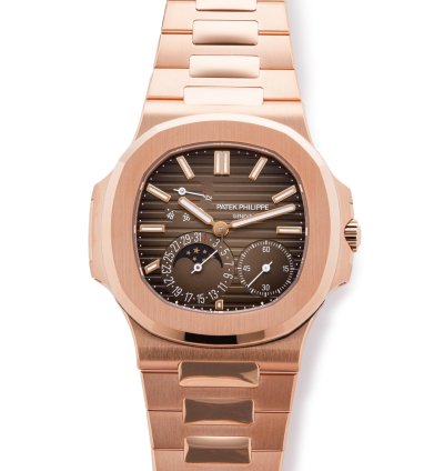 Patek Philippe Nautilus 18k Rose Gold 5712 1r-001 - Ats-w007866