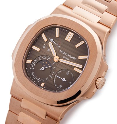 Patek Philippe Nautilus 18k Rose Gold 5712 1r-001 - Ats-w007866