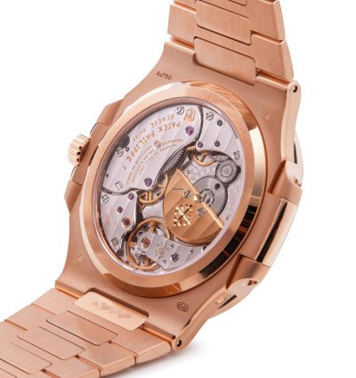 Patek Philippe Nautilus 18k Rose Gold 5712 1r-001 - Ats-w007866